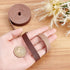 GORGECRAFT Brown Leather Strap Strip 0.5 Inch Wide 79 Inch Long Lychee Pattern Leather Belt Strips Wrap Single Sided Flat Cord for DIY Crafts Clot...