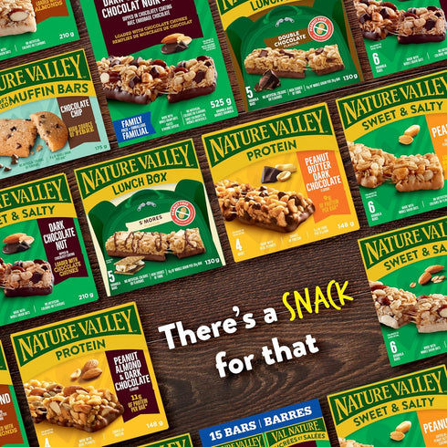 NATURE VALLEY, Lunchbox S'mores Granola Bars, 130g/4.6oz, (Imported from Canada)...