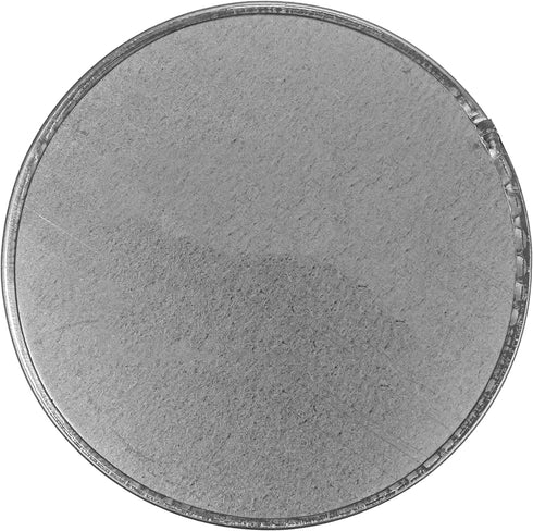 Vent Systems 4" Metal Tee Cap. Galvanized Steel End Cap. Dryer Vent Cover. Dryer Duct End Cap. 4In Steel End Cap. Steel Plug 4Inch. Round Metal Duct Fitting. Reusable. 100mm