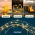 MUMUXI Battery Operated LED Fairy Lights, 16 Pack, 10ft Warm White, Waterproof, Energy Efficient, Indoor Outdoor Usage...