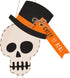 Mud Pie Skeleton Halloween Door Hanger, 65", White (40060032T)...
