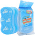 Dairy Blue Dishwashing Sponges - Easy Grip Wavy Absorbent Cleaning Scrub and Scouring Pad - Durable and Soft - Color Coded Home and Kitchen Access...
