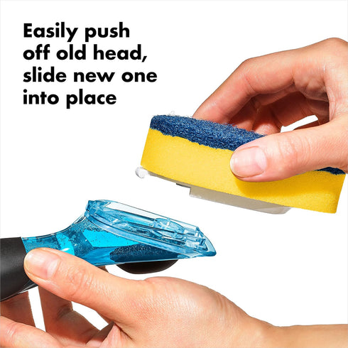 OXO NEW Good Grips Soap Dispensing Dish Scrub Refills - 2-Pack...