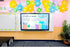 Carson Dellosa Creatively Inspired 3D Flower Bulletin Board Decorations, Blue, Purple, and Green Flower, Paper Flowers Decorations for Wall, Flowe...