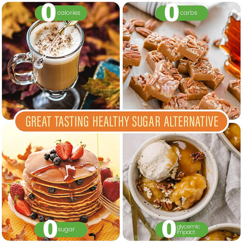 Stevia Select Maple Flavored Liquid Stevia – Zero Calorie Coffee, Tea, Drink & Baking Sweetener, All-Natural, No Erythritol, Keto-Friendly Sugar A...