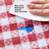 Newbridge 60 x 84 Inch Oval Vinyl Tablecloth with Flannel Backing, Bistro Tavern Check, Café Checkered Indoor Outdoor Vinyl Table Cover for Picnic...
