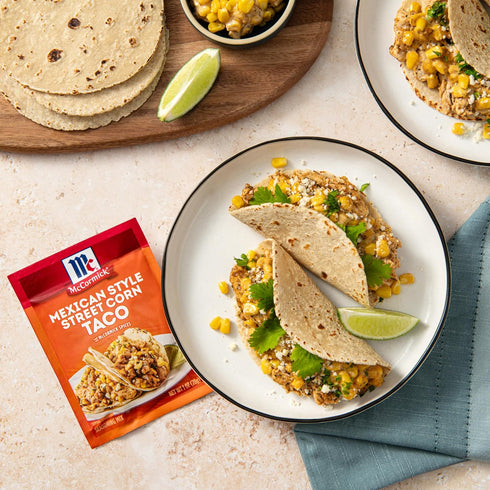 McCormick Mexican Style Street Corn Taco Seasoning Mix, 1 oz (Pack of 12)...