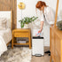 Trash Bags - Small Garbage Bags, Clear Trash Can Liners for Bathroom Bins, Bedroom, Office & Kitchen Waste, Multi-Purpose Household Wastebasket Cl...