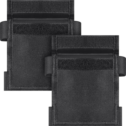 2 Pcs Security Ankle Wallet Pouch Black Ankle Wallet Stealth Wallet Tactical Wallet Nylon Leg Wallet Unisex Leg Strap Pocket for Credit Cards Trav...