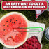 Watermelon Slicer Cutter Tool – Durable Stainless Steel Blade Watermelon Cutter with Ergonomic Handle | Slice or Cube Cantaloupe & Honeydew, Quick...