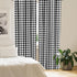 Ambesonne Modern Curtains, Illustration of Bizarre Shapes Houndstooth Inspired Graphics, Window Treatments 2 Panel Set for Living Room Bedroom, Pa...