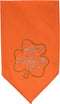 Mirage Pet Products Happy St. Patricks Day Rhinestone Bandana, Small, Orange...