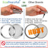 4 Pack Mason Jar Sprouting Lids for Wide Mouth Mason Jars (Ball or Kerr) - 316 Surgical Stainless Steel Curved Mesh Sprouting Set (4 Rings, 4 Scre...