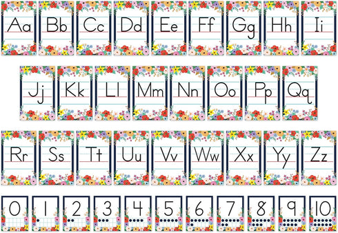 Teacher Created Resources Wildflowers Alphabet Bulletin Board (TCR6818)...