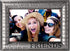 Malden International Designs Modern Pewter Metal Diecast Friends Expressions Picture Frame, 4x6, Silver...