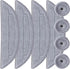 8 Pack Mop Cloth Pads Replacement for Roborock S8 MaxV Ultra, S8 Max Ultra Robot Vacuum Cleaner, Upgraded Reusable Washable Microfiber Dual Sonic ...