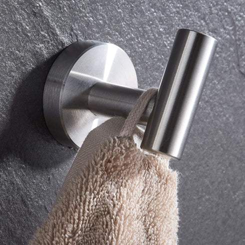 MARMOLUX ACC - Towel Hook Bathroom Single Coat Hook Bath Kitchen Hand Towel Holder Hat Door Hanger Rack Home Storage Spave Saver Bathroom Hardware...