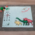 Welcome to The Universe Baby Jurassic World Blue, Green, Orange and Yellow I'm-a-Roar-able Dinosaur Super Soft Milestone Baby Blanket...