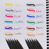 Pentel Arts Sign Pen Micro Brush, Gold & Silver Ink, 2-pk (SESF30BPXZ)...