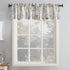 No. 918 Hoot Owl Print Semi-Sheer Rod Pocket Kitchen Curtain Valance, 56" x 14", Mocha...