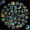 Holographic stars Stickers Glitter Silver Transparent Waterproof Decoration Sticker for DIY Scrapbooking Supplies crafts Phone Case Water Bottles ...