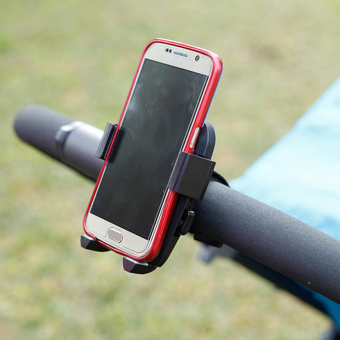 Dreambaby Stroller EZY-Fit Phone Holder- Suitable for Most Phones Including iPhone, Samsung, Motorola- Fits All Strollers, Prams, Wheelchairs, and...