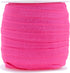 Mandala Crafts 5/8 Inch Hot Pink Fold Over Elastic Ribbon - 20 Yards FOE Foldover Stretchy Ribbon Band for Hair Ties, Headbands, Hair Bows, and Se...