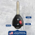 2X KeylessOption Key Fob Replacement for 2005 2006 2007 2008 2009 2010 2011 2012 2013 Scion TC IQ XD Toyota Yaris Remote, 3-Button MOZB41TG, Locks...