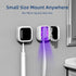 UV Toothbrush Sanitizer Holder, Portable Toothbrush Cleaner Case with Magnetic Holder, Rechargeable Home & Travel UV Toothbrush Covers, Heating Fu...