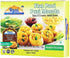 Rani Pani Puri Coins (Uncooked, Microwaveable wheat and Semolina Coins) 7oz (200g) with Pani Puri Masala (14-Spice Blend for Indian Spicy Water) 3...
