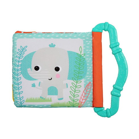 Bright Starts Teethe & Read Soft Book Toy, Ages 3 Months +, Style May Vary...