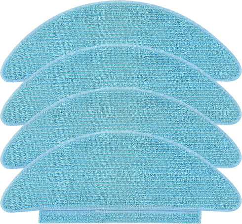 Lubluelu 4 Pack Mop Cloth Pads Replacement SL68 Robot Vacuum Cleaner...