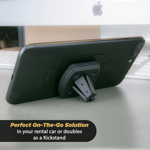 Scosche MAGVM2 MagicMount Magnetic Phone Mount for Car Air Vent, Universal Cell Phone Holder for Car, Hands Free Car Vent Mount, Strong Magnet Hol...