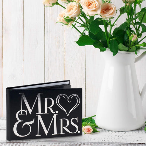 Malden International Designs Wedding Celebrations Mr & Mrs Brag Book Photo Album, 40-4x6, White...