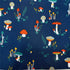 Mushroom Fabric Fat Quarters for Quilting,Cotton Printed Food Pattern Fabric Bundles 18x22,Botanical Woodland Theme SZRUIZFZ (6pcs)...