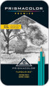 Prismacolor Premier Turquoise Graphite Sketching Pencils, Medium Leads, Adult Coloring, 12 Pack...