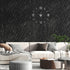 LACHEERY Thick Black Marble Contact Paper for Countertops Waterproof Black Marble Countertop Peel and Stick Matte Marble Wall Paper Kitchen Counte...