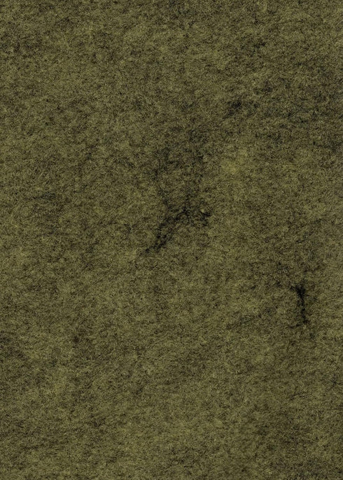 Camouflage Green - Wool Felt Oversized Sheet - 35% Wool Blend - 1 12x18 inch Sheet...