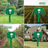 Ultrasonic Animal Repellent Outdoor Deer Repellent Devices Sonic Cat Repellent with Motion Sensor & Strobe Light, Skunk Rabbit Raccoon Repellent S...