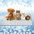 Leekalos Dog Cooling Mat,Pet Cooling Pads for Dogs Blanket,Summer Cooling Bed for Cats Blanket,Portable Pet Cooling Cushion for Home & Outdoor,Kee...