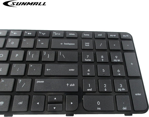 Replacement Keyboard with Frame Compatible with HP Pavilion G6-2000 G6-2100 G6-2200 G6-2300 G6T-2000 g6-2002xx g6-2010nr g6-2090ca g6-2106nr g6-21...