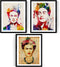 Pack of Sheet for framing Frida Creative. Posters watercolour style. Home Decor. Sheets for framing Paper 250 Grams...