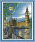 CaptainCrafts Cross Stitch Kits, New Counted Kit Unprinted 14CT Fabric Cross Stitching DIY Art DMC Needlecrafts Embroidery Kit for Adults Beginner...