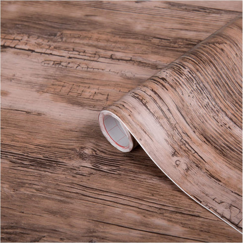 d-c-fix Peel and Stick Contact Paper Rustic Wood Grain Self-Adhesive Film Waterproof & Removable Wallpaper Decorative Vinyl for Kitchen, Counterto...