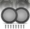 6.5 Inch Metal Mesh Round Speaker Grill Cover, Universal Radio Speaker Grills Decorative for Car Speaker Mounting Home Audio DIY, Mesh Subwoofer G...