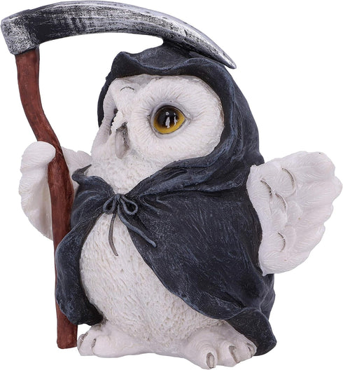 Nemesis Now Flight Grim Reaper Owl Familiar Figurine, 12.5cm, White...