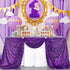 B-COOL Sequin Tablecloths Purple Glitter Tablecloth Mermaid Table Cloths for Halloween Parties Sparkly Wedding Decoration 50x50inch...
