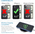 Dockem iPhone 11 Wallet Case: Built-in Metal Plate for Magnetic Mounting & 2 Credit Card Holders (6.1" Exec M2, Synthetic Leather, Navy Blue)...