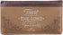 Christian Art Gifts Inspirational Vegan Leather Checkbook Cover for Women & Men: Trust in The Lord Encouraging Scripture, Money Holder Duplicate C...