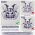 Tattoo Transfer Paper, 55PCS Tattoo Stencil Paper, Thermal Stencil Paper for Tattooing Transfer Kit, 4 Layers A4 Size DIY Tattoo Tracing Paper Tat...